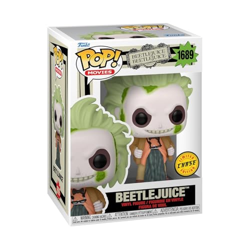 Funko Pop! Movies: Beetlejuice Beetlejuice - Beetlejuice with Chase (Styles May Vary)