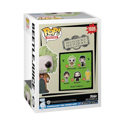 Funko Pop! Movies: Beetlejuice Beetlejuice - Beetlejuice with Chase (Styles May Vary)