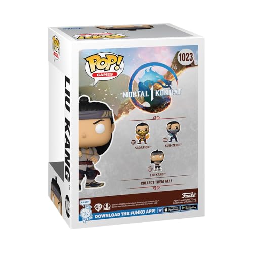 Funko Pop! Games: Mortal Kombat 1 - Liu Kang