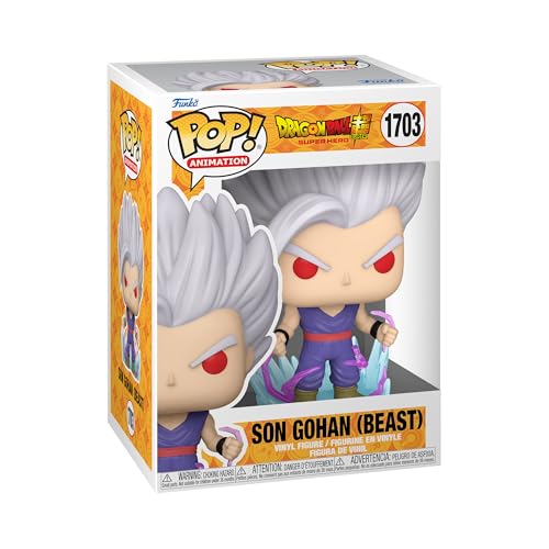 Funko Pop! Animation: Dragon Ball Super: Super Hero - Son Gohan (Beast) with Chase, (Style May Vary)