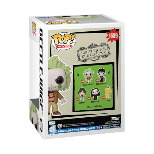 Funko Pop! Movies: Beetlejuice Beetlejuice - Beetlejuice with Chase (Styles May Vary)