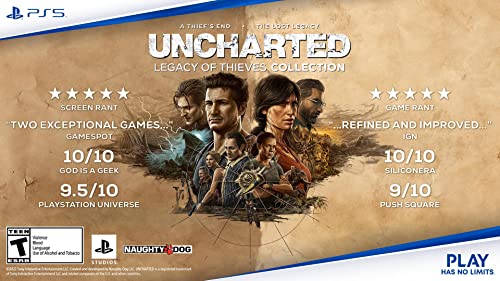 Uncharted: Legacy of Thieves Collection - For PlayStation 5