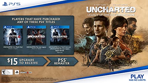 Uncharted: Legacy of Thieves Collection - For PlayStation 5