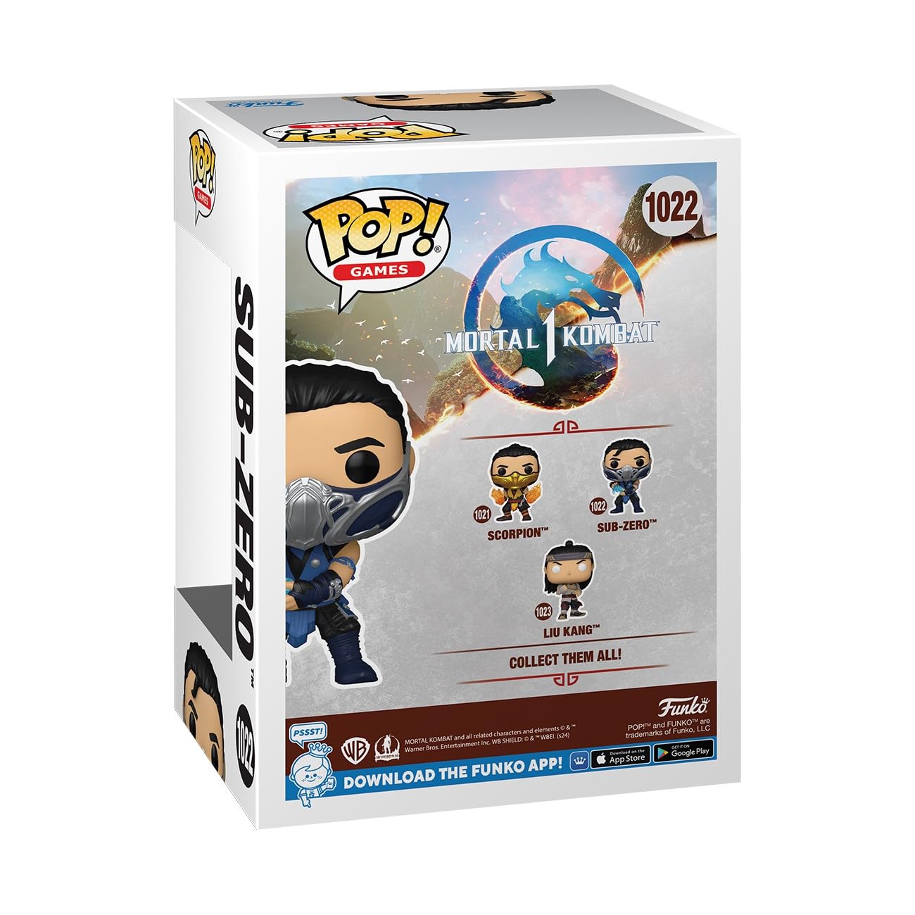 Funko Pop! Games: Mortal Kombat 1 - Sub Zero