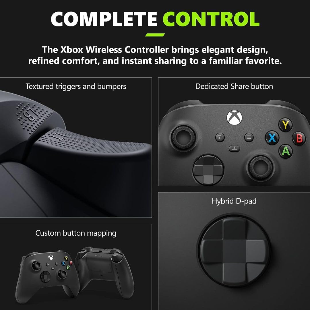 Xbox Series X + Elite Core wireless controller blue