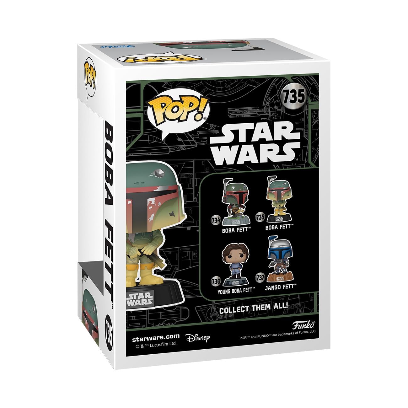 Funko Pop! Star Wars: Boba Fett (Glow in The Dark)