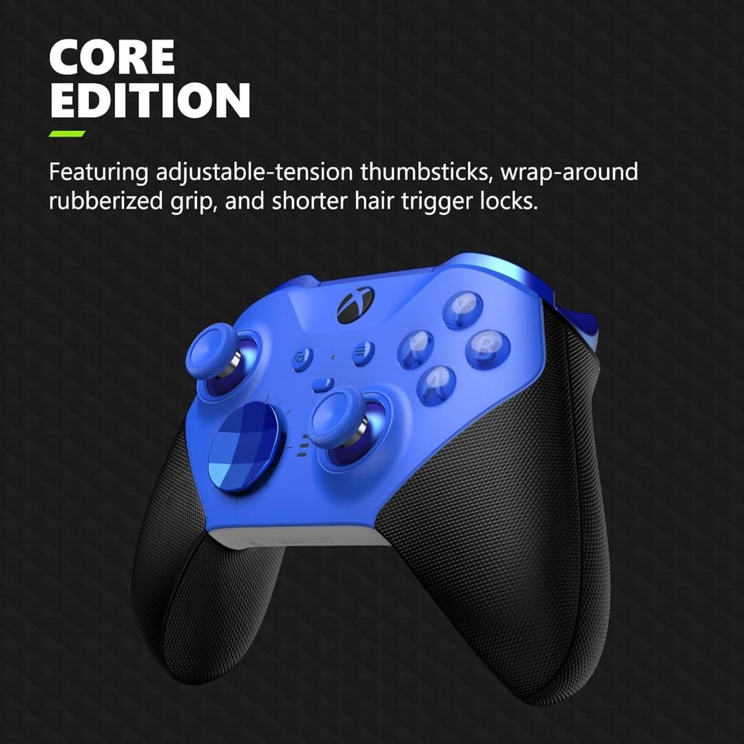 Xbox Series X + Elite Core wireless controller blue