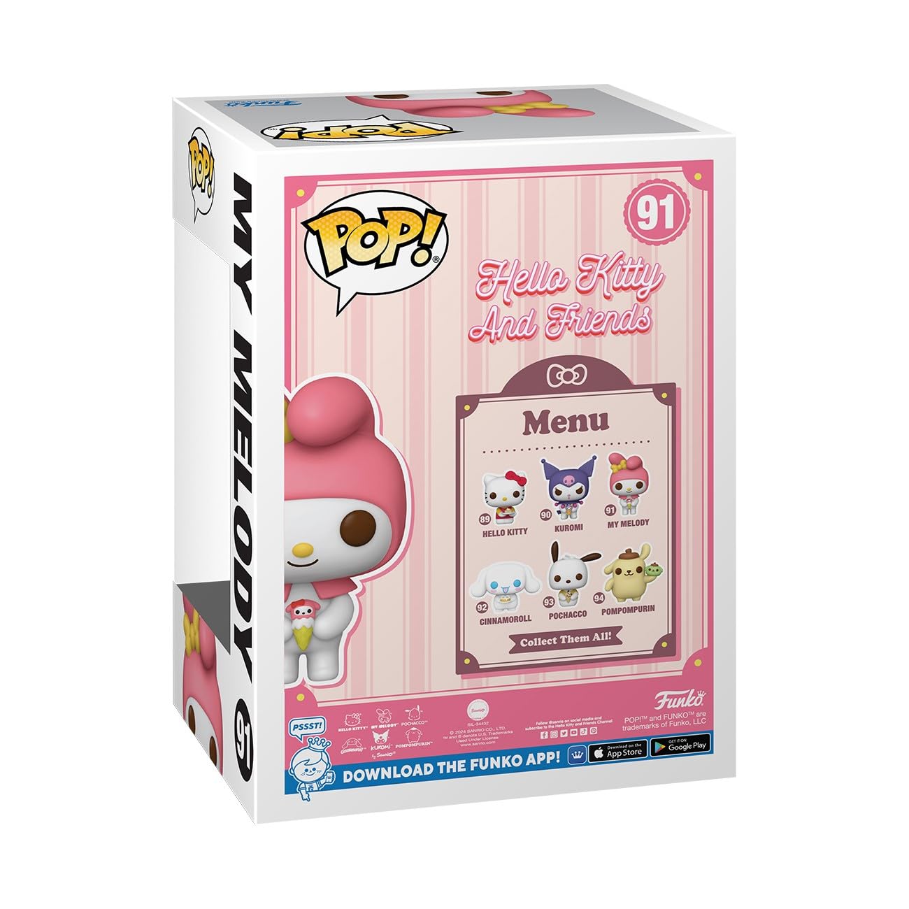 Funko Pop! Sanrio: Hello Kitty and Friends - My Melody