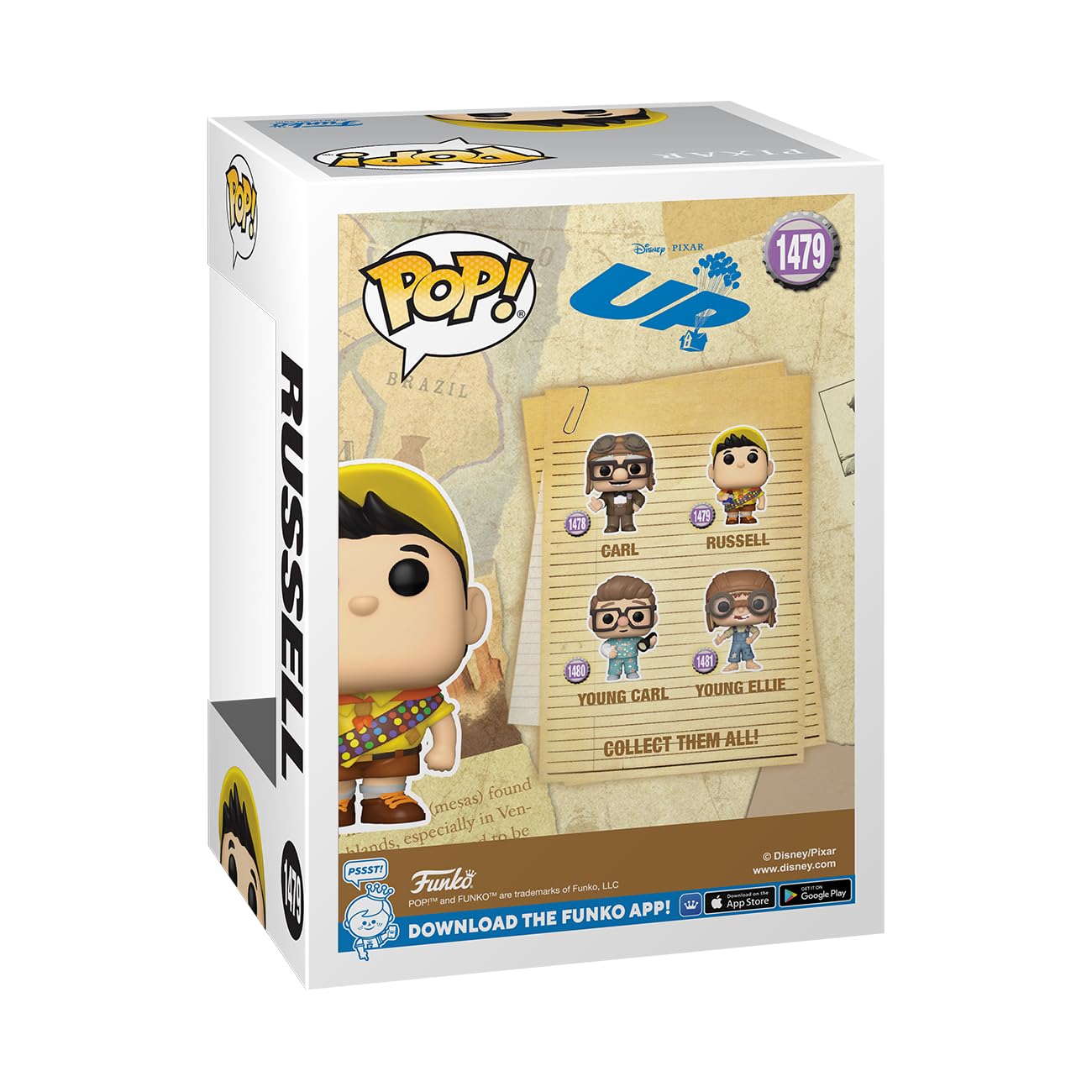 Funko Pop! Disney: Pixar - Up, Russell