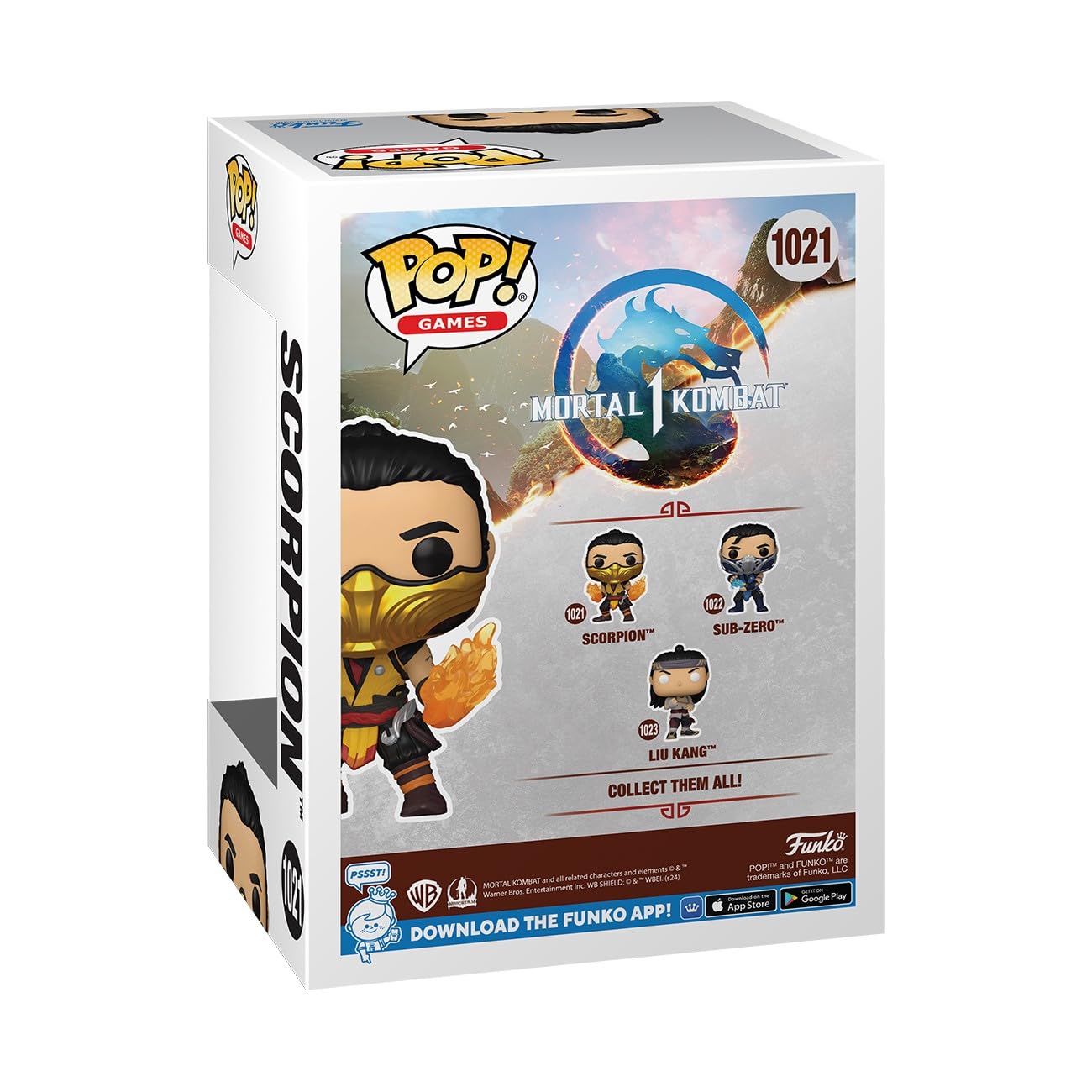 Funko Pop! Games: Mortal Kombat 1 - Scorpion