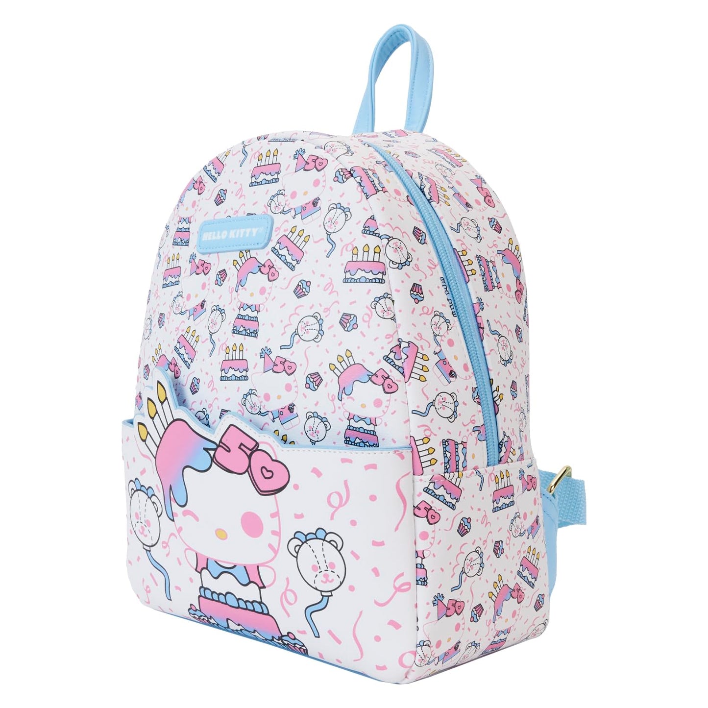 Funko Pop! Sanrio: Hello Kitty 50th Anniversary All Over Print Cake Mini-Backpack