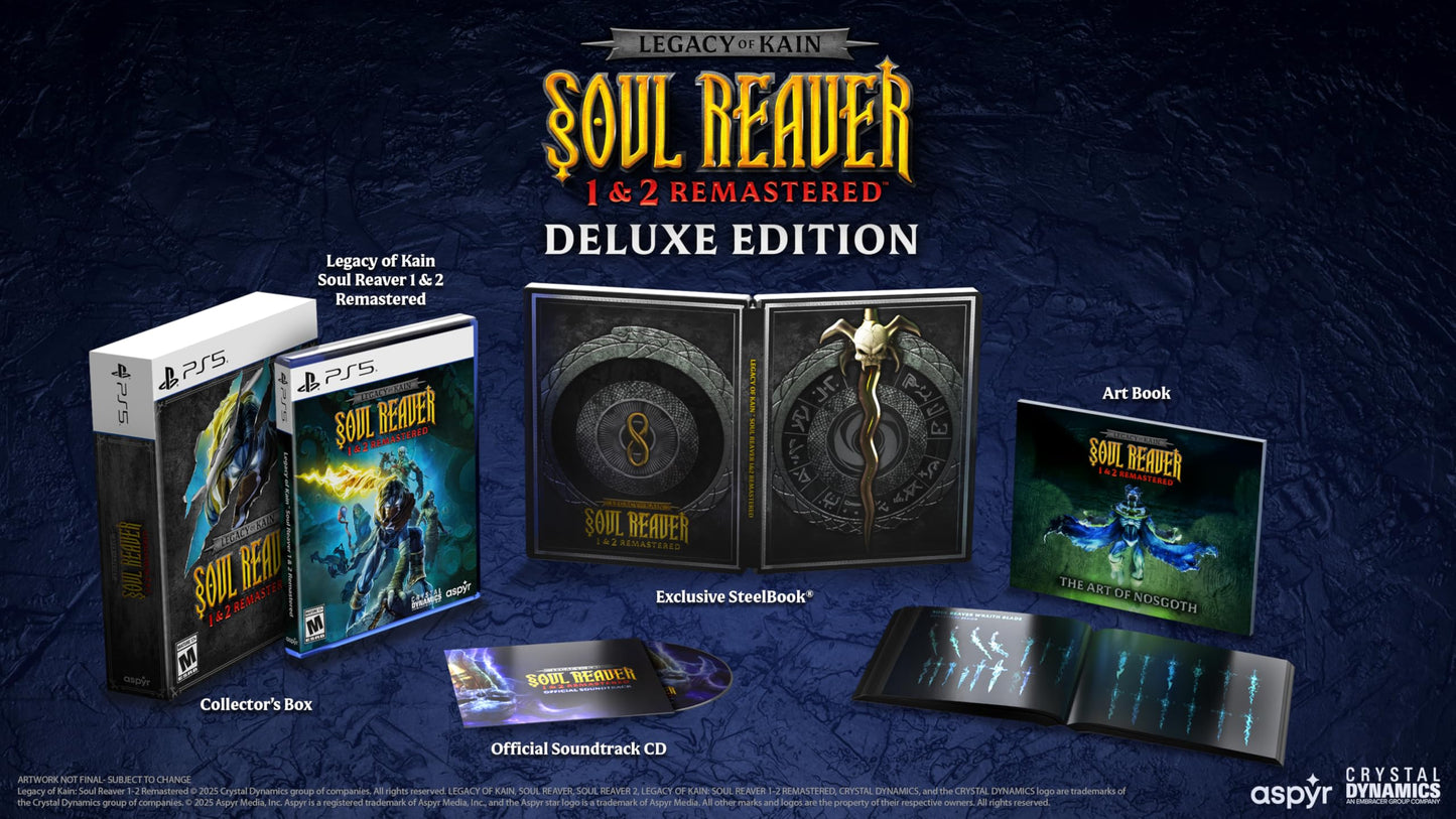 Legacy of Kain™ Soul Reaver 1&2 Remastered Deluxe Edition - PlayStation 5