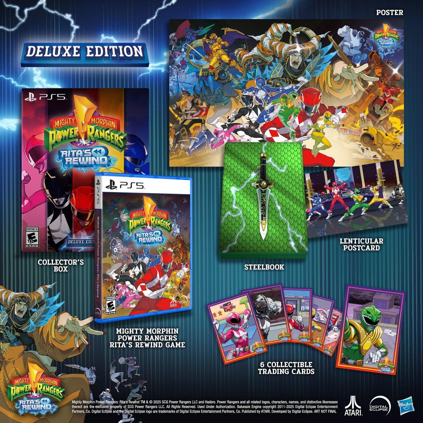 Mighty Morphin Power Rangers: Rita’s Rewind Deluxe Edition - Play Station 5