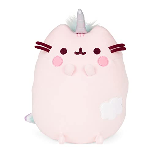 GUND Pusheen Dreamy Pusheenicorn Extra Soft Squisheen Cat Stuffed Animal Plush, Pink, 9.5”