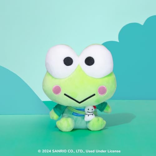 Hello Kitty and Friends, Keroppi Series 1 Plush - Hoodie Fashion and Bestie Accessory - Officially Licensed Sanrio Product from Jazwares