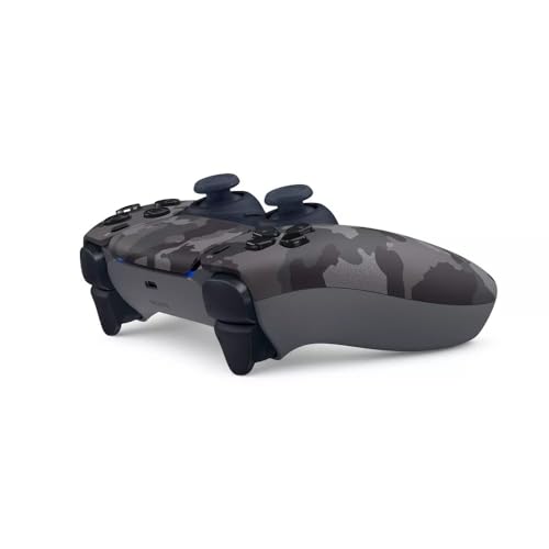 Sony PlayStation 5 DualSense Wireless Controller - Gray Camouflage (Renewed)