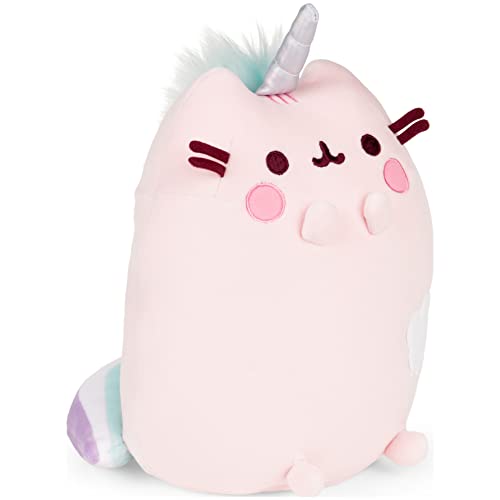 GUND Pusheen Dreamy Pusheenicorn Extra Soft Squisheen Cat Stuffed Animal Plush, Pink, 9.5”