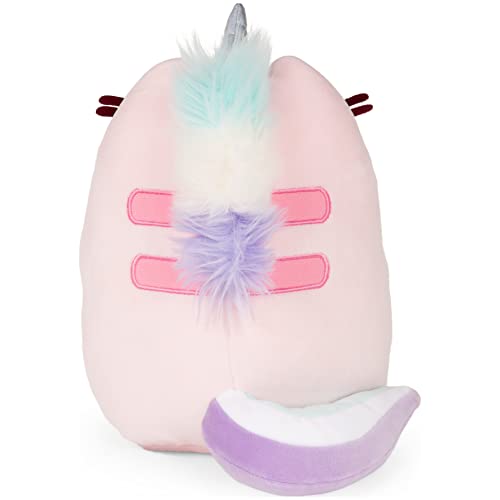 GUND Pusheen Dreamy Pusheenicorn Extra Soft Squisheen Cat Stuffed Animal Plush, Pink, 9.5”