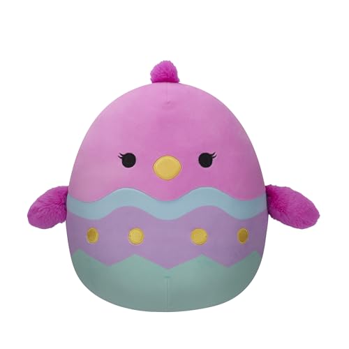 Squishmallows Original 8-Inch Empressa Pink Chick Easter Egg - Official Jazwares Plush