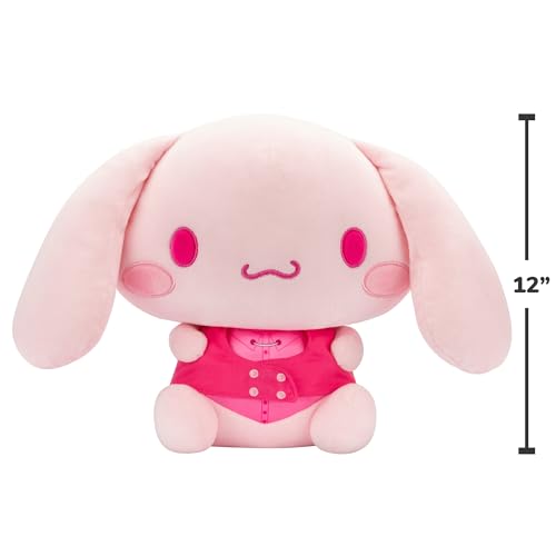 Hello Kitty and Friends Cinnamoroll 12” Pink Monochrome Plush