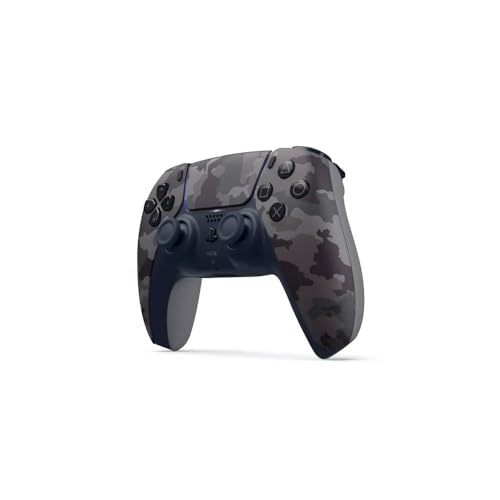 Sony PlayStation 5 DualSense Wireless Controller - Gray Camouflage (Renewed)