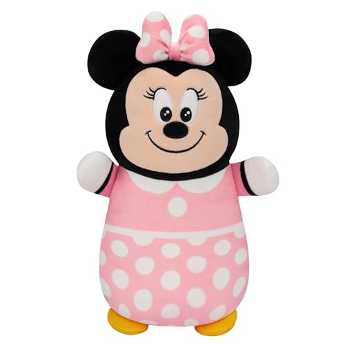 Squishmallows Original Disney 10-Inch Minnie Mouse HugMees - Medium-Sized Ultrasoft Official Jazwares Plush