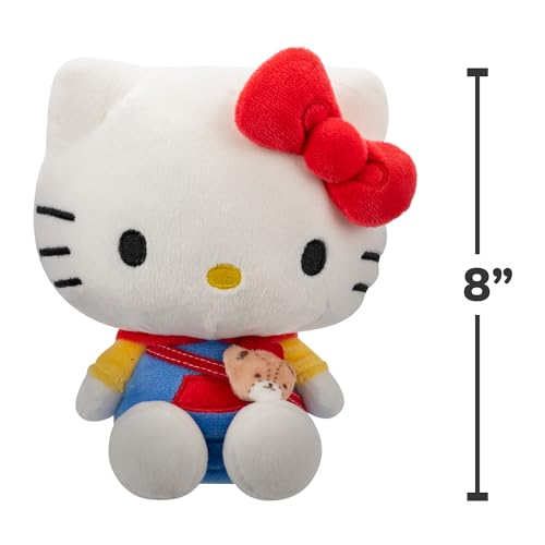 Hello Kitty and Friends Hello Kitty Series 1 Plush - Hoodie Fashion and Bestie Accessory - Officially Licensed Sanrio Product from Jazwares