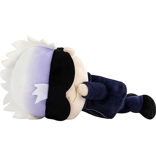 Club Mocchi Mocchi- Suya Suya Sleeping Friend Jujutsu Kaisen Plush - Satoru Gojo Figure Plush - Collectible JJK Figure - Squishy Anime Plushies and Kawaii Toys - 8 Inch