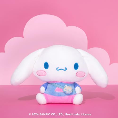 Hello Kitty and Friends, Cinnamoroll Series 1 Plush - Hoodie Fashion and Bestie Accessory - Officially Licensed Sanrio Product from Jazwares