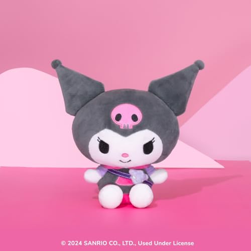 Hello Kitty and Friends, Kuromi Series 1 Plush - Hoodie Fashion and Bestie Accessory - Officially Licensed Sanrio Product from Jazwares