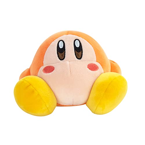 Club Mocchi Mocchi- Kirby Plush - Waddle Dee Plushie - Squishy Kirby Toys - Plush Collectible Kids Easter Basket Stuffers - Soft Plush Toys and Kirby Room Decor - 6 Inch