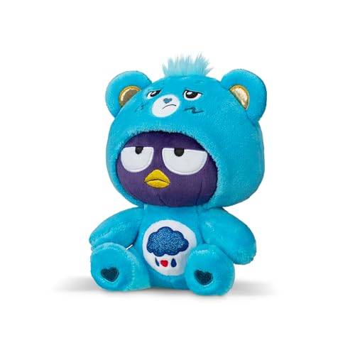 Care Bears - Badtz-Maru Dressed As Grumpy Bear 9" Fun-Size Plush, Blue - Soft, Huggable Bestie! – Good for Girls and Boys, Employees, Collectors, Ages 4+