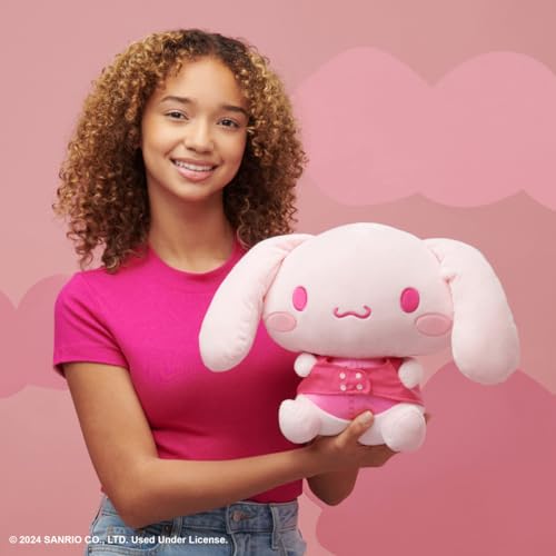 Hello Kitty and Friends Cinnamoroll 12” Pink Monochrome Plush