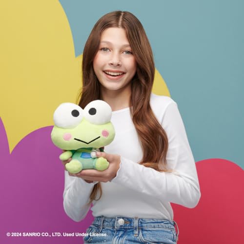 Hello Kitty and Friends, Keroppi Series 1 Plush - Hoodie Fashion and Bestie Accessory - Officially Licensed Sanrio Product from Jazwares