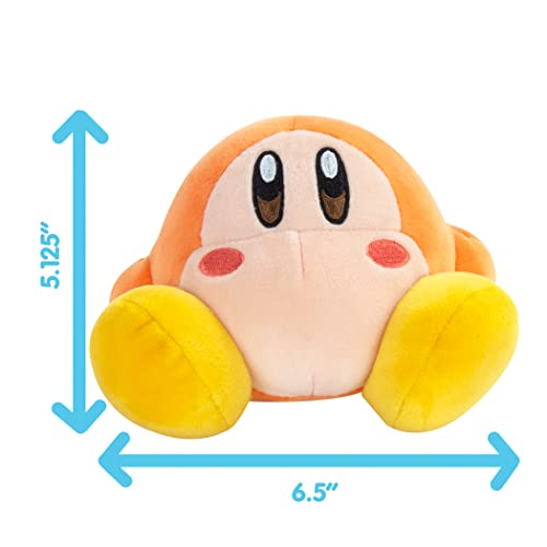 Club Mocchi Mocchi- Kirby Plush - Waddle Dee Plushie - Squishy Kirby Toys - Plush Collectible Kids Easter Basket Stuffers - Soft Plush Toys and Kirby Room Decor - 6 Inch