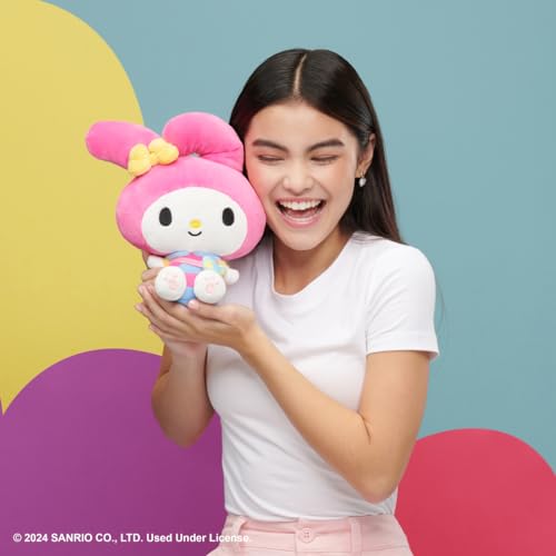 Hello Kitty and Friends My Melody Series 1 Plush - Hoodie Fashion and Bestie Accessory - Officially Licensed Sanrio Product from Jazwares