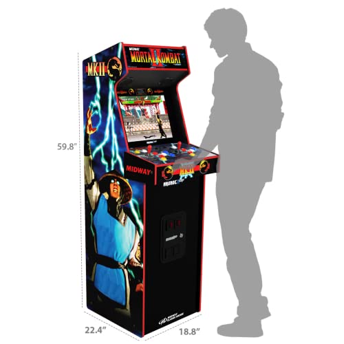 Arcade1Up Mortal Kombat II Deluxe Arcade Machine