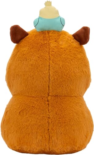 RUSS 14-Inch Sleepy Capybara with Bird Plush - Ultrasoft Official Jazwares Plush from The Makers of Squishmallows