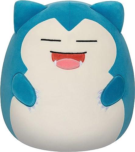 Squishmallows Pokemon 14-Inch Snorlax Plush - Add Snorlax to Your Squad, Ultrasoft Stuffed Animal Large Plush, Official Jazwares Plush