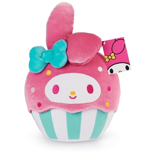 GUND Sanrio Hello Kitty and Friends My Melody Cupcake Plush, Stuffed Animal for Ages 1 and Up, Pink/White, 8”