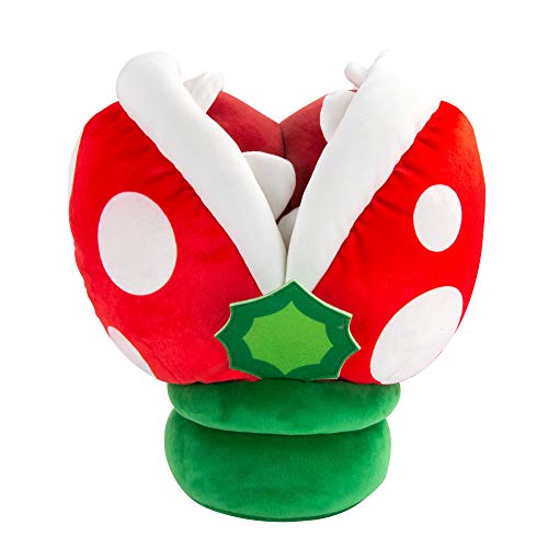 Club Mocchi- Mocchi- Nintendo Super Mario Plush - Piranha Plant Plushie - Collectible Squishy Plushies - 15 Inch