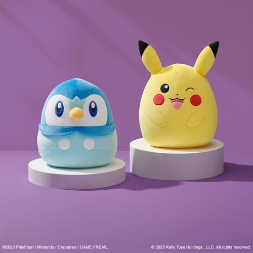 Squishmallows Pokemon 20-Inch Piplup Plush - Add Piplup to Your Squad, Ultrasoft Stuffed Animal Medium Plush, Official Kelly Toy Plush