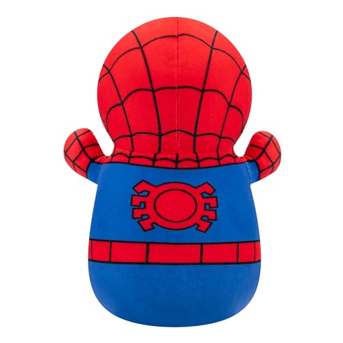 Squishmallows Original Marvel Spidey and His Amazing Friends 10-Inch Spidey HugMees - Medium-Sized Ultrasoft Official Jazwares Plush