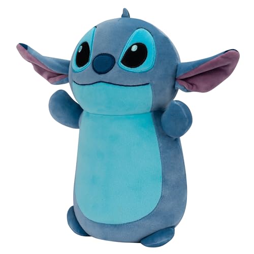 Squishmallows Disney Original 10-Inch Stitch HugMees - Medium-Sized Ultrasoft Official Jazwares Plush