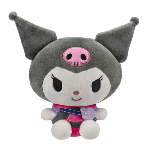 Hello Kitty and Friends, Kuromi Series 1 Plush - Hoodie Fashion and Bestie Accessory - Officially Licensed Sanrio Product from Jazwares