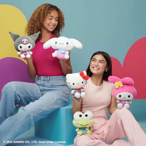 Hello Kitty and Friends, Cinnamoroll Series 1 Plush - Hoodie Fashion and Bestie Accessory - Officially Licensed Sanrio Product from Jazwares