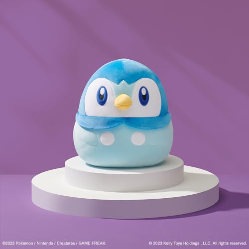 Squishmallows Pokemon 20-Inch Piplup Plush - Add Piplup to Your Squad, Ultrasoft Stuffed Animal Medium Plush, Official Kelly Toy Plush