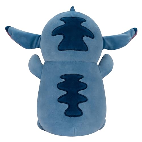 Squishmallows Disney Original 10-Inch Stitch HugMees - Medium-Sized Ultrasoft Official Jazwares Plush