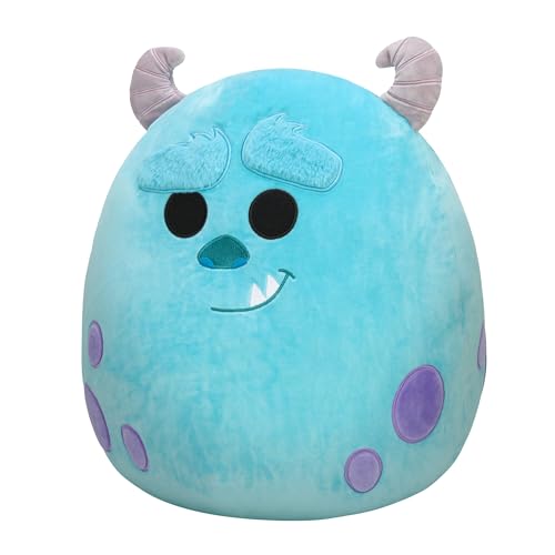 Squishmallows Official Jazwares Plush 14" Sulley - Disney Pixar Ultrasoft Stuffed Animal Plush Toy