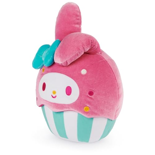 GUND Sanrio Hello Kitty and Friends My Melody Cupcake Plush, Stuffed Animal for Ages 1 and Up, Pink/White, 8”